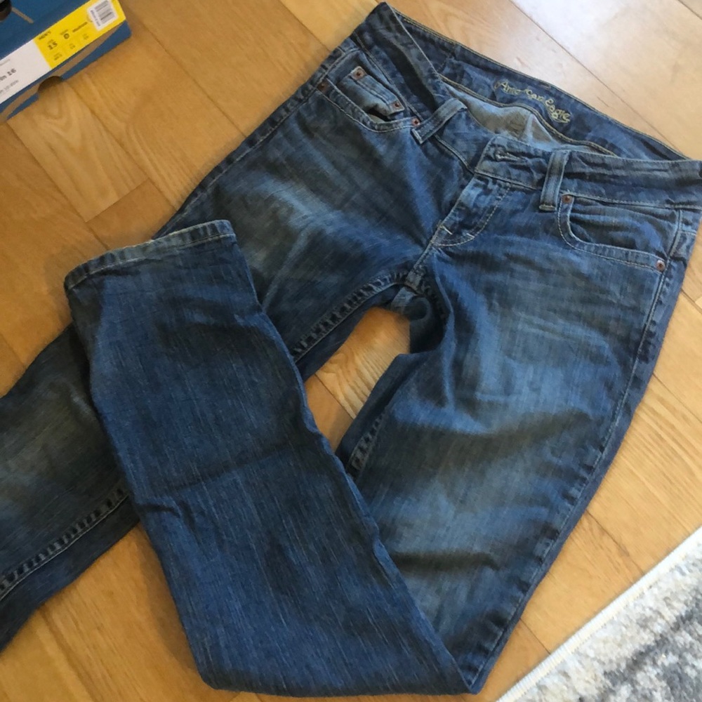 American Eagle straight jeans